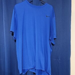 Nike Men's Vibrant Blue Short Sleeve Tee